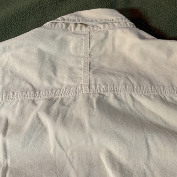 Men’s Wrangler Riggs Workwear tan shirt sleeve button up shirt. Size XL - Picture 6 of 7